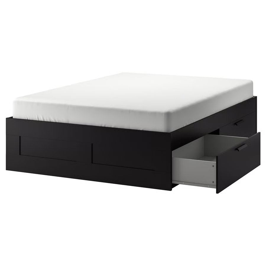 IKEA Brimnes bed 180x200cm, Ophalen, Zo goed als nieuw, Tweepersoons, 160 cm