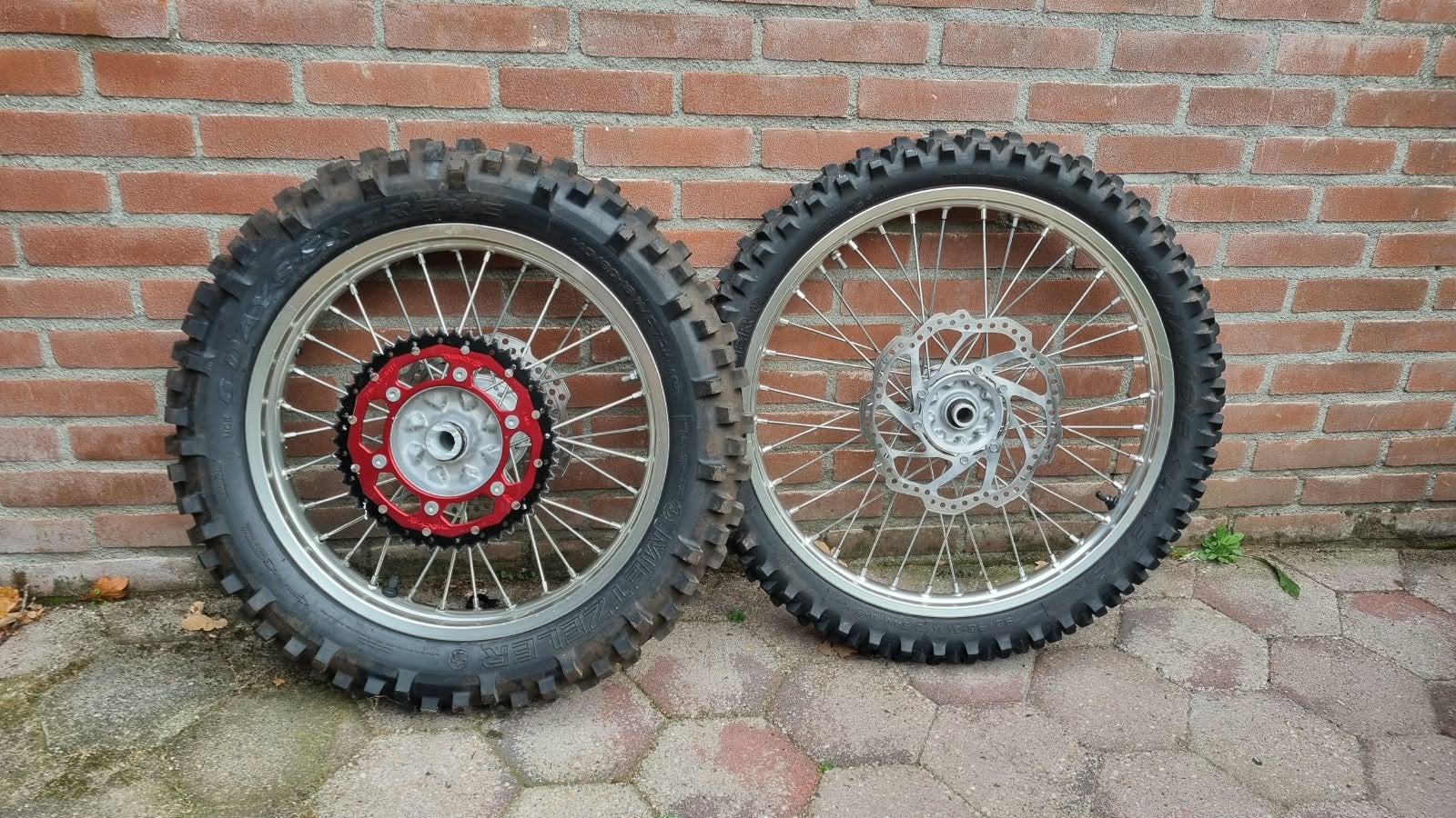 Setje velgen honda crf, Ophalen, Gebruikt