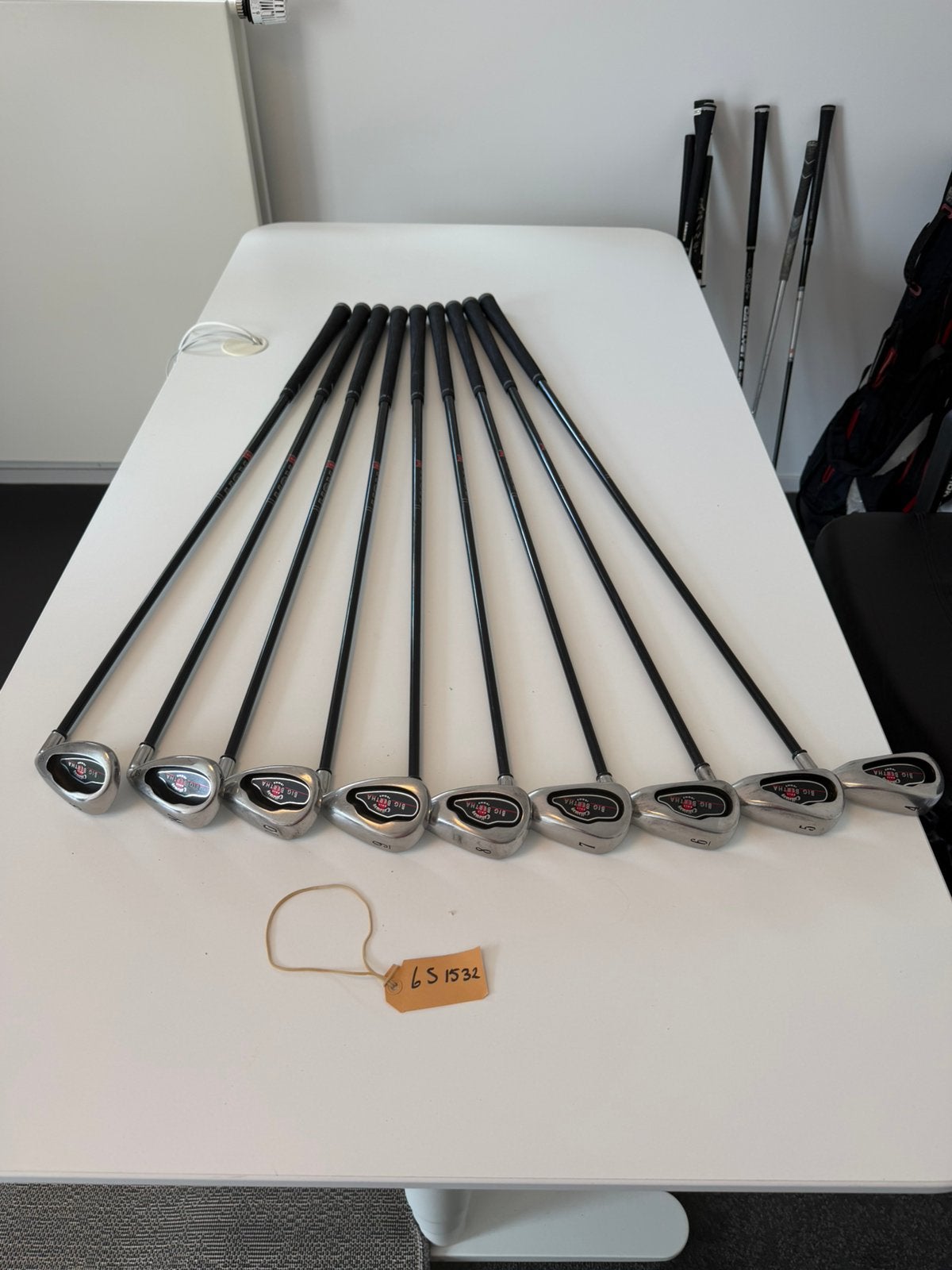 Callaway Big Betha ijzerset - R flex - Sw-4 testen ok 6S1532, Sport en Fitness, Golf, Set, Gebruikt, -, Ophalen of Verzenden