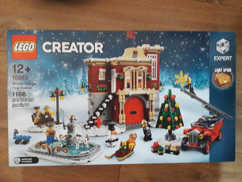 Lego 10263 Winterdorp Brandweerkazerne, Ophalen, Lego, Nieuw, Complete set