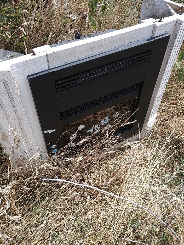 zware defecte kachel, Huis en Inrichting, Kachels, Ophalen of Verzenden, Hout, Houtkachel