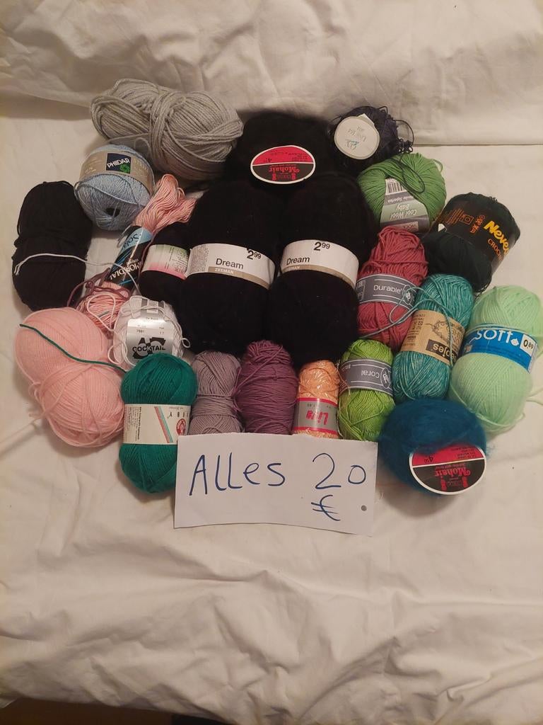 Wol, Hobby en Vrije tijd, Breien en Haken, Ophalen of Verzenden, Breien of Haken, Wol of Garen
