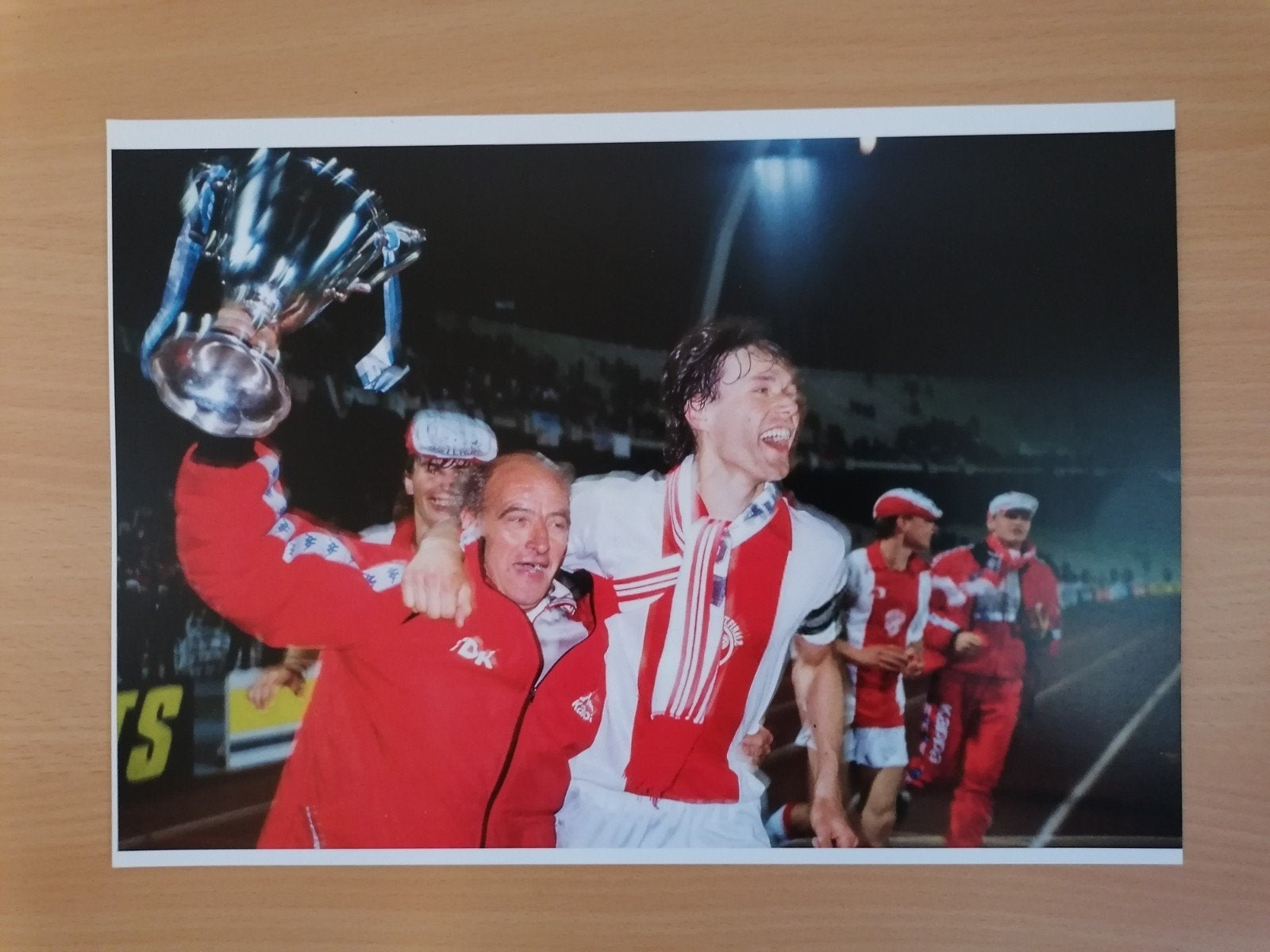 Foto Marco van Basten Europa Cup 2, 1987., Ophalen of Verzenden, Nieuw, Ajax, Overige typen