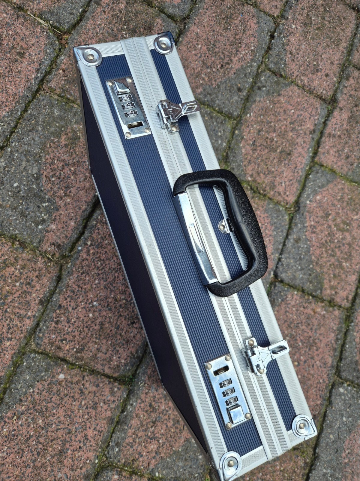 Aluminium koffer met cijferslot - Gebruikt, Ophalen of Verzenden