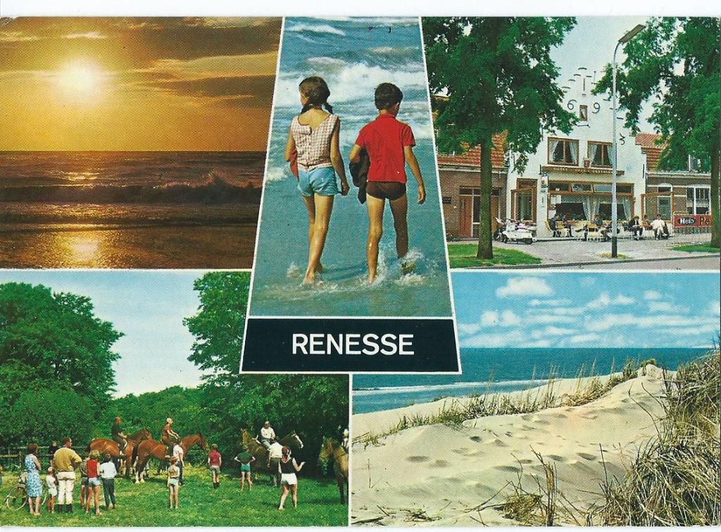 ansichtkaart Renesse, Verzamelen, Ansichtkaarten | Nederland, Ophalen of Verzenden, 1960 tot 1980, Gelopen, Zeeland