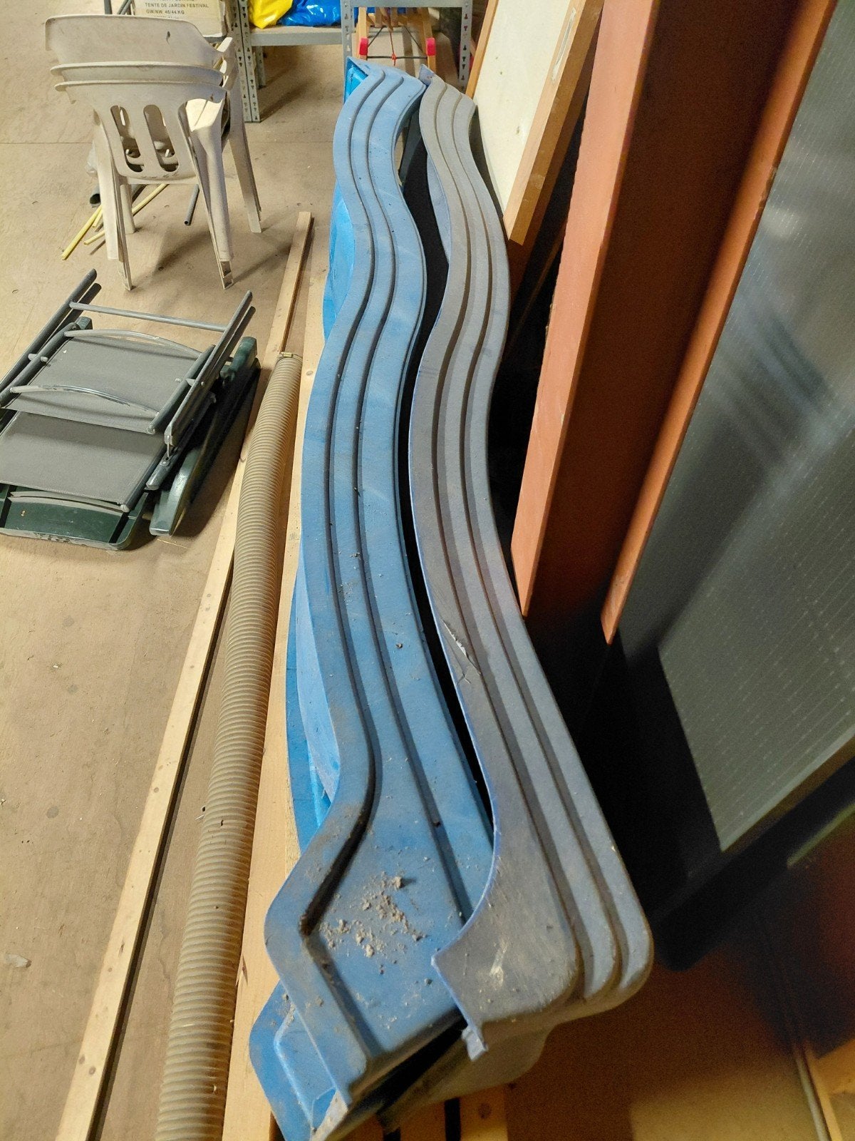 Kunststof Glijbaan(en) - 3 Meter Lang, Ophalen, Gebruikt