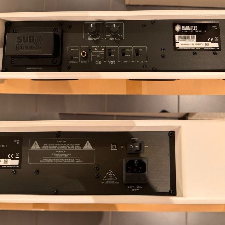 Foto 10 van Raumfeld-soundbar + subwoofer van Teufel – in topconditie!