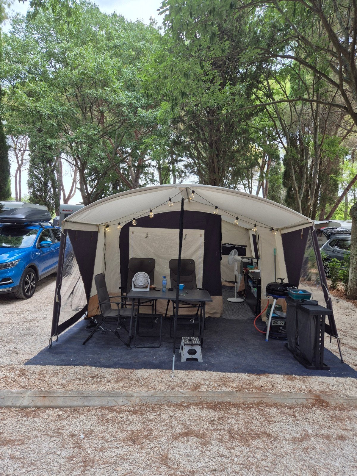 vouwwagen trigano galleon, Caravans en Kamperen, Vouwwagens, Ophalen, Trigano, Meerkleurig, Tot en met 3
