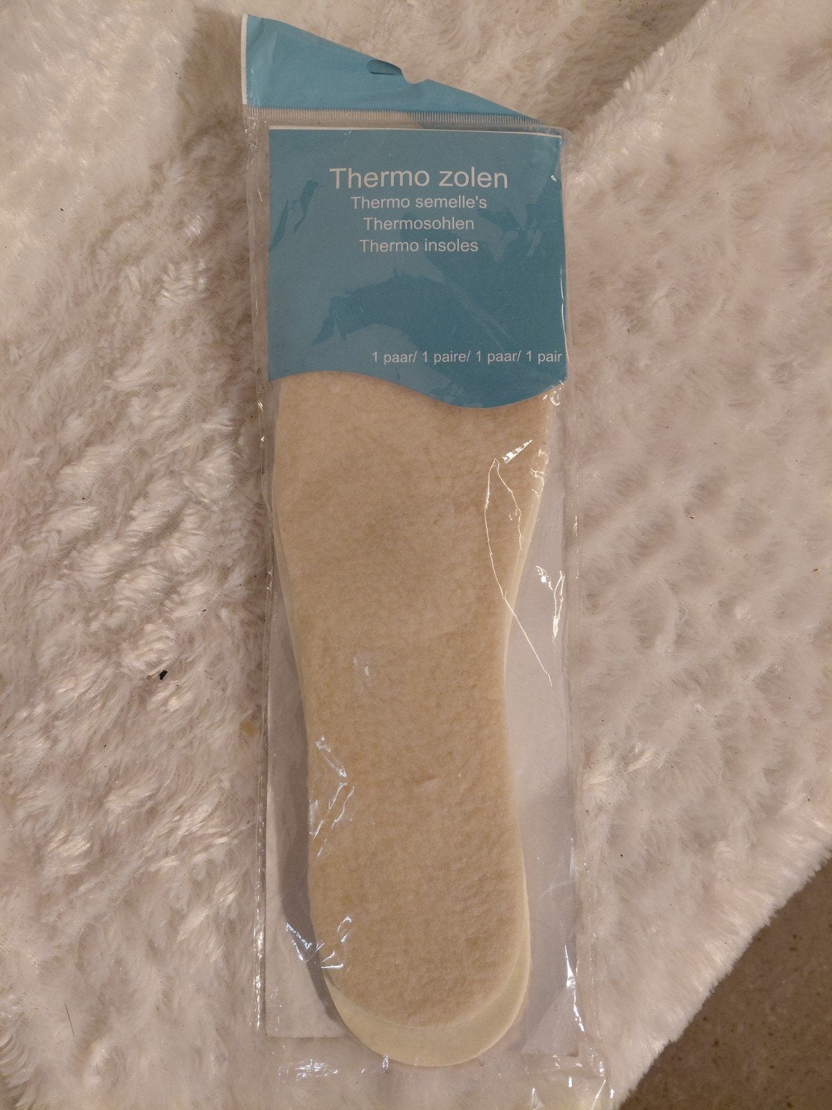 Thermo zolen - 1 paar - zelf op maat te knippen, Ophalen of Verzenden, Nieuw, Zwart, Overige typen