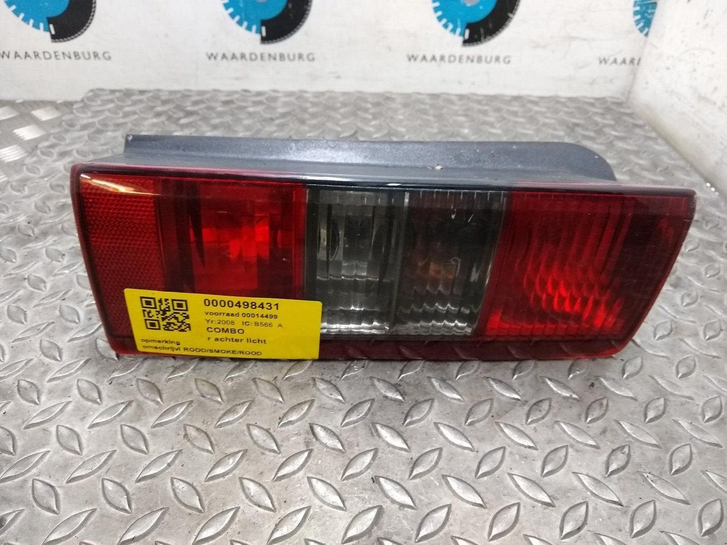 OPEL COMBO 1.3 CDTi Comfort ACHTERLICHT R 2008, Ophalen of Verzenden, Gebruikt, Stiba lid