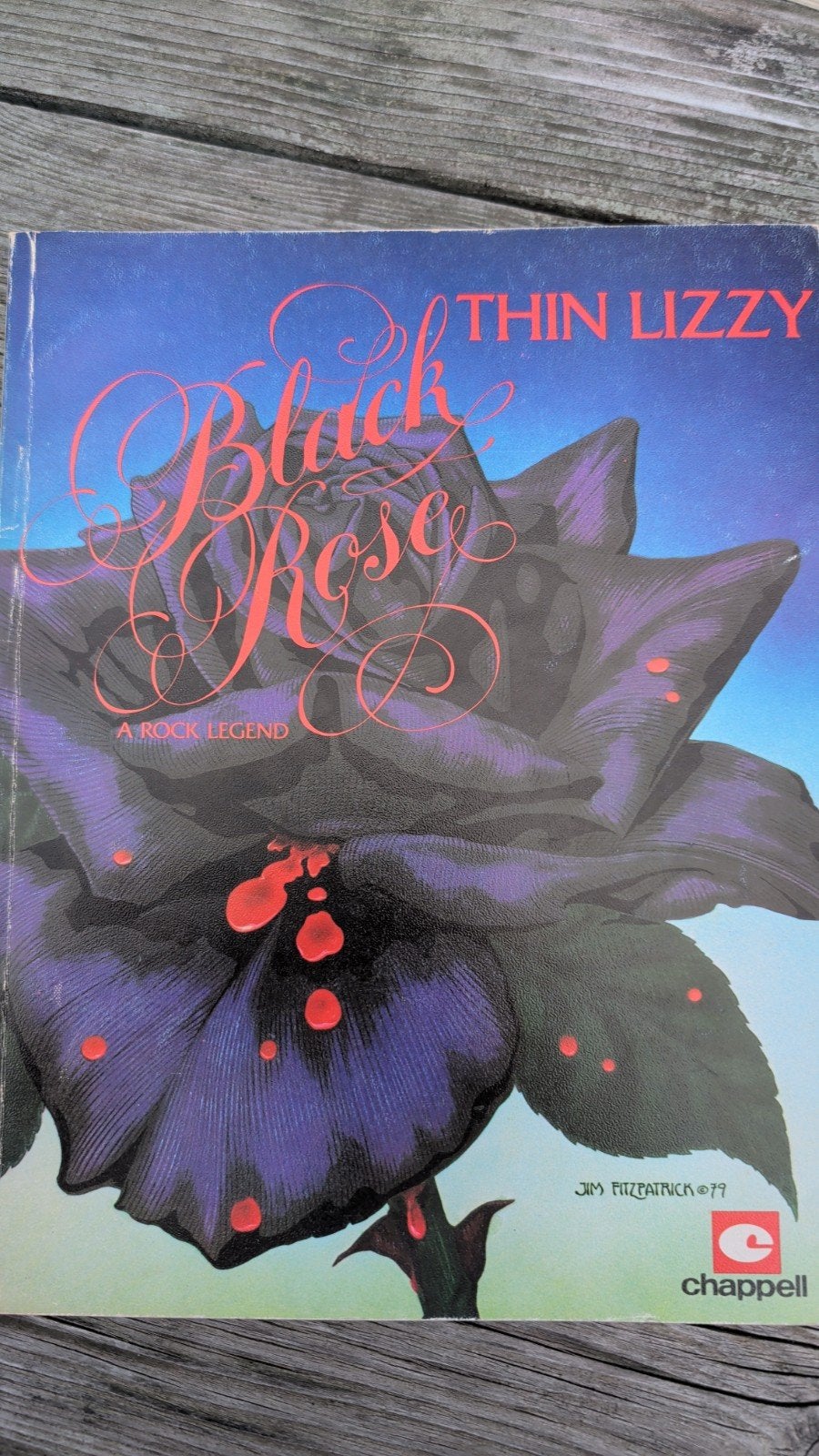 Thin Lizzy - Black Rose: A Rock Legend - Bladmuziek, Gebruikt, Gitaar, Ophalen of Verzenden, Rock en Metal