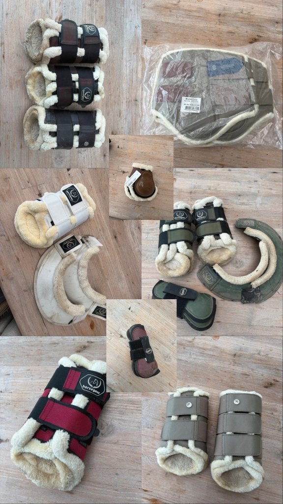 Div. peeskappen horsegear, ps of sweden etc. Paard en pony, Beenbeschermers, Ophalen of Verzenden, Zo goed als nieuw, Overige maten