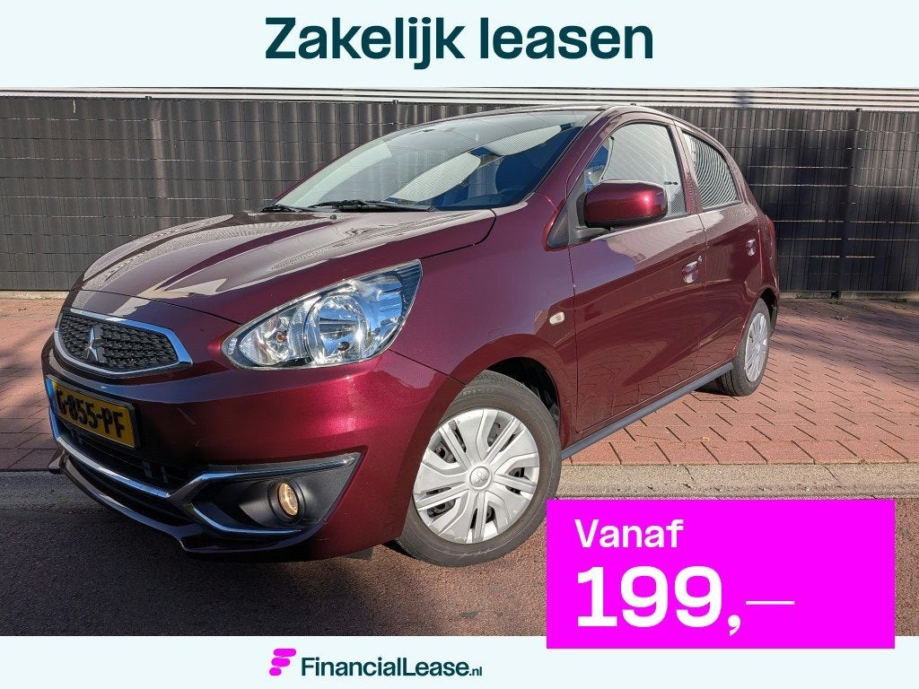 Mitsubishi Space Star 1.0 Cool+ 25000 km !, Stof, Gebruikt, Origineel Nederlands, Bedrijf
