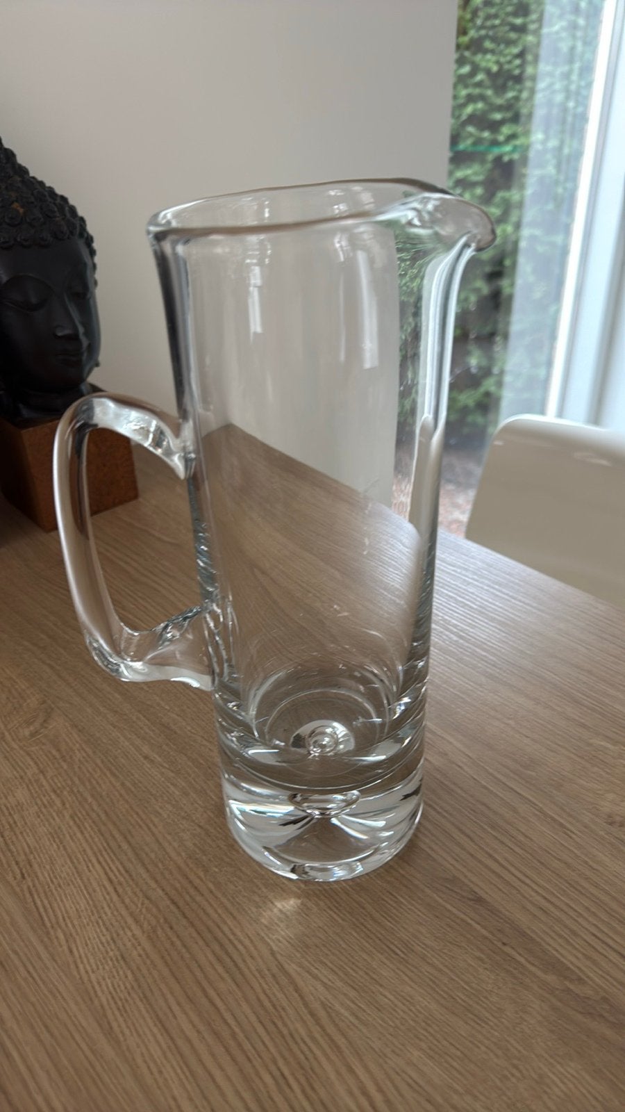 Krosno Bonny waterkan - 1,1 liter, 27 cm hoog, Ophalen of Verzenden, Zo goed als nieuw, Overige kleuren, Glas