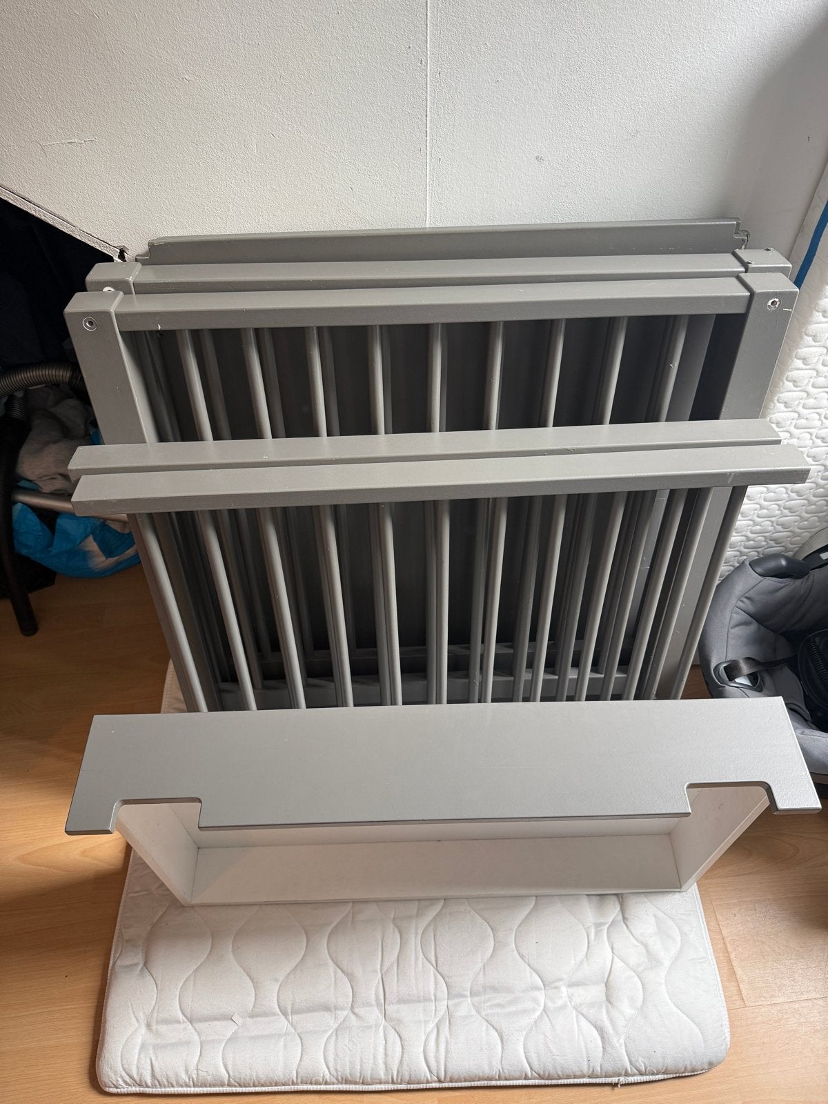 Bopita box met lade - Grijs, Kinderen en Baby's, Ophalen, Gebruikt, Rechthoekig, Lade