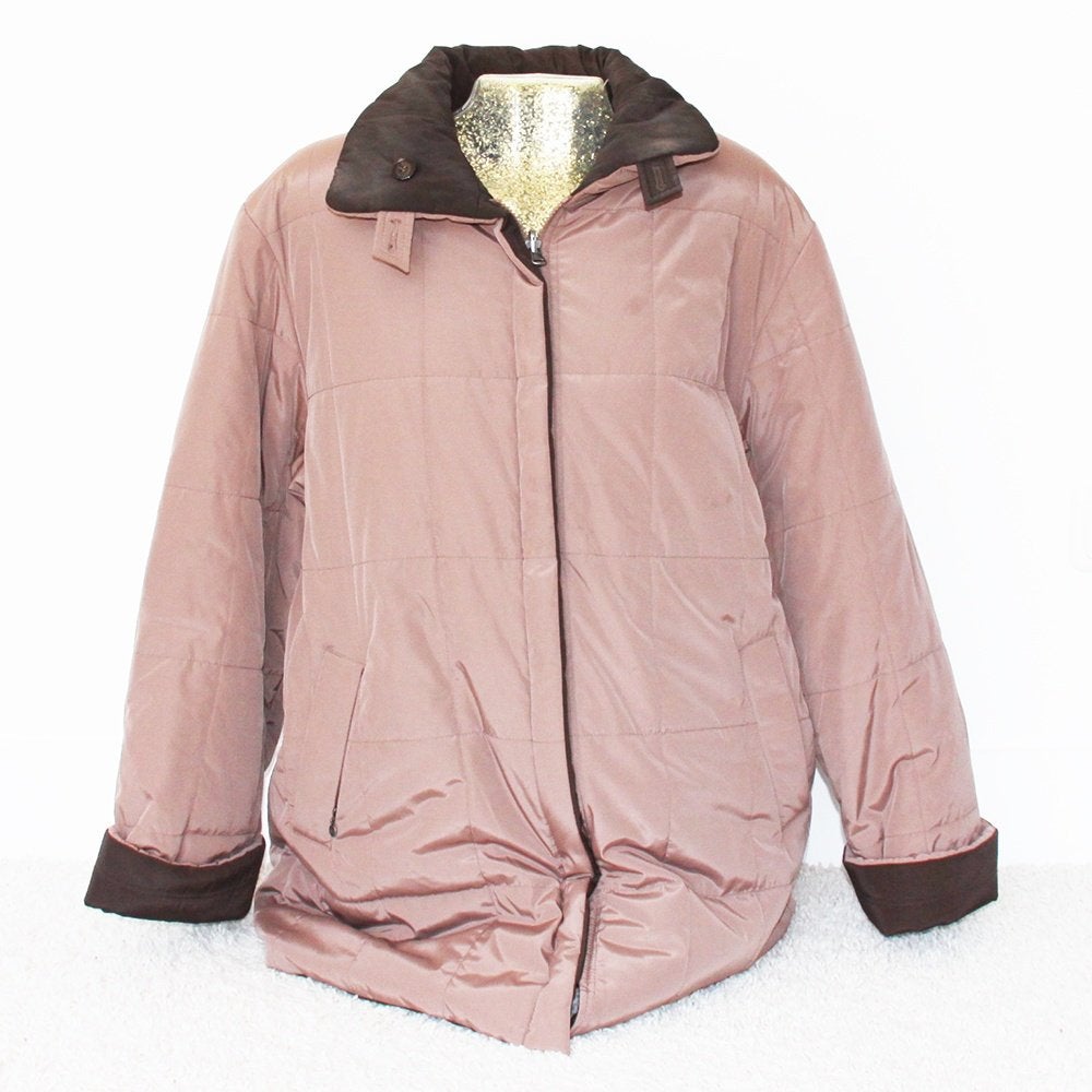 Warme Damo Dames Jas 4 (L) € 30,-, Kleding | Dames, Jassen | Winter, Overige kleuren, Maat 42/44 (L), Ophalen of Verzenden, Zo goed als nieuw