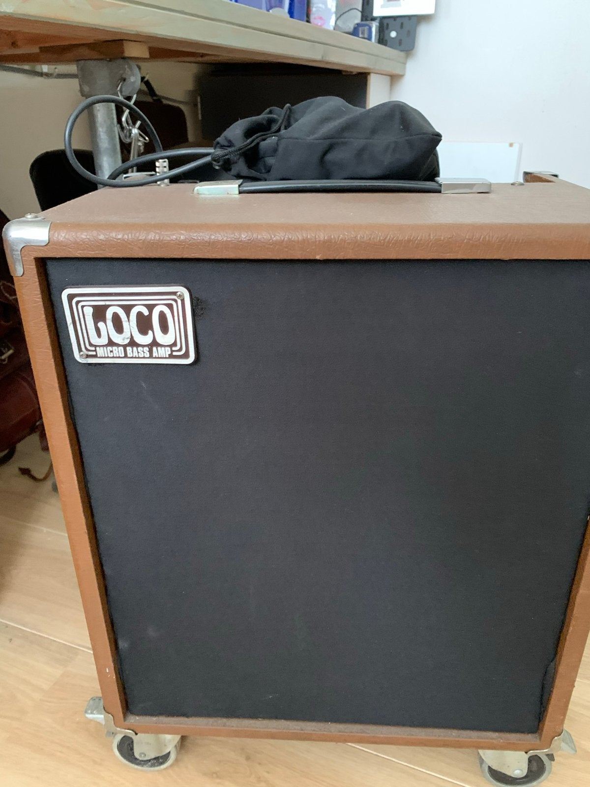 Loco Micro Bass Amp - Vintage Japanse Basversterker, Muziek en Instrumenten, Versterkers | Bas en Gitaar, Ophalen of Verzenden