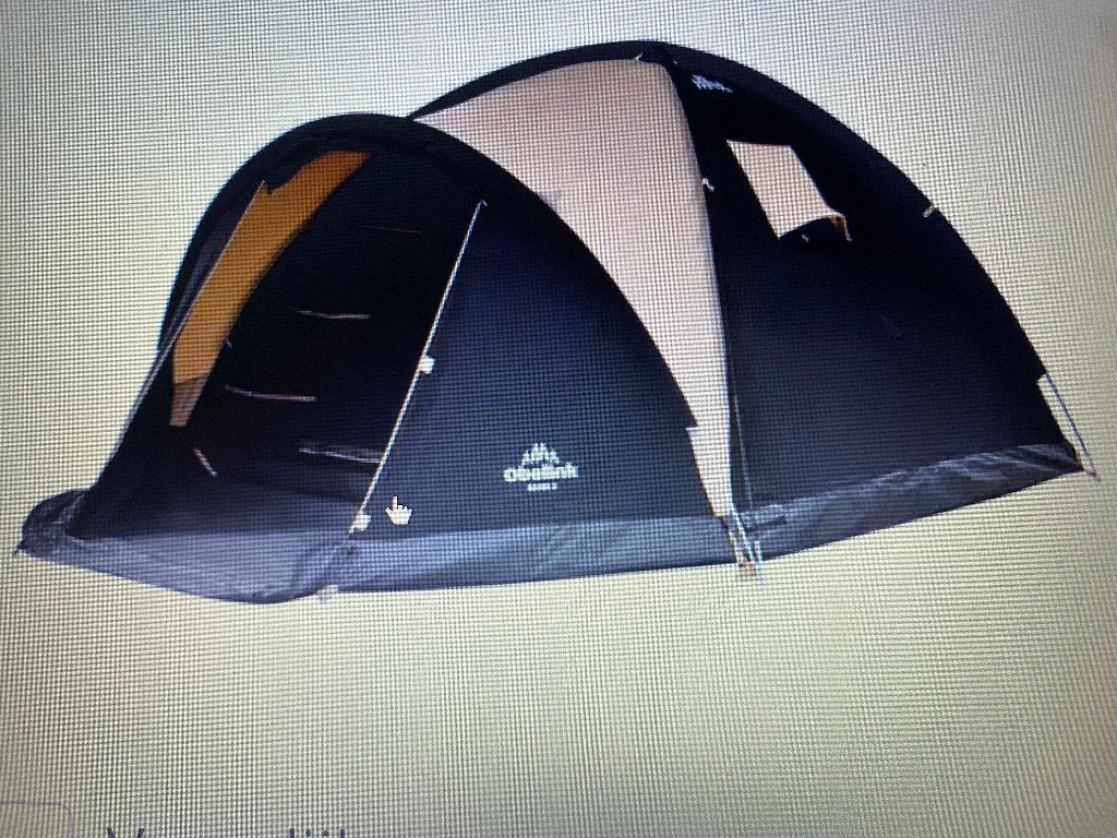 Koepeltent, Caravans en Kamperen, Tenten, Ophalen, Zo goed als nieuw, Tot en met 3