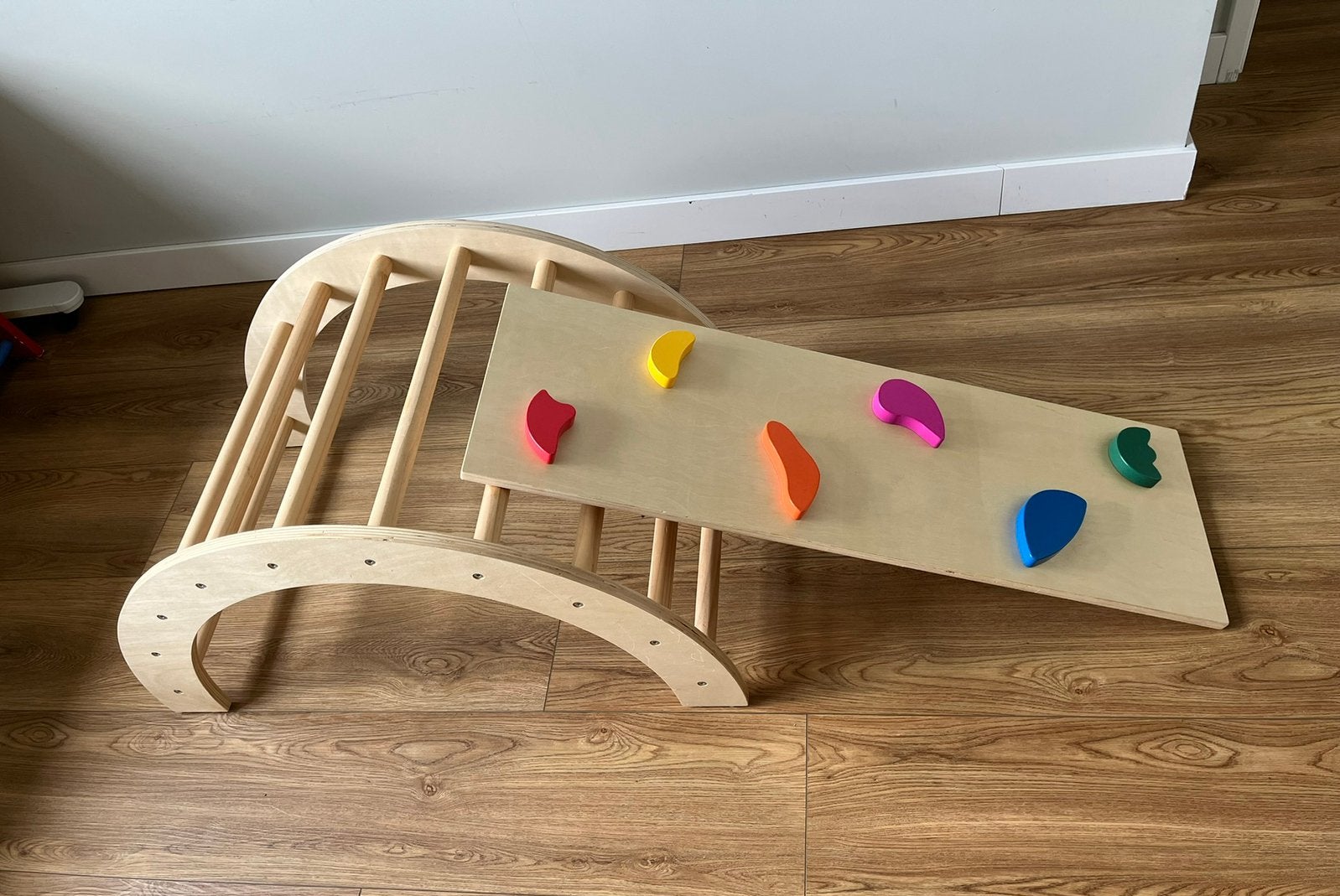 Klimrek met Klimplank - Montessori Speelgoed, Ophalen, Gebruikt, Ontdekken