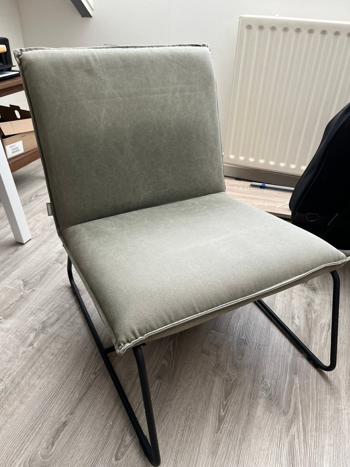 Loods 5 stoel / fauteuil groen, Ophalen, Gebruikt, Overige kleuren, Industrieel, Scandinavisch