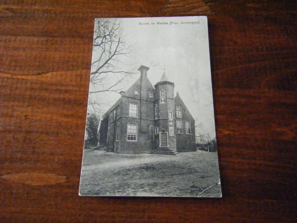 C41 - Wedde / Groningen - Burcht - 1910 - Mooi/Oud, Verzamelen, Ophalen of Verzenden, Voor 1920, Groningen