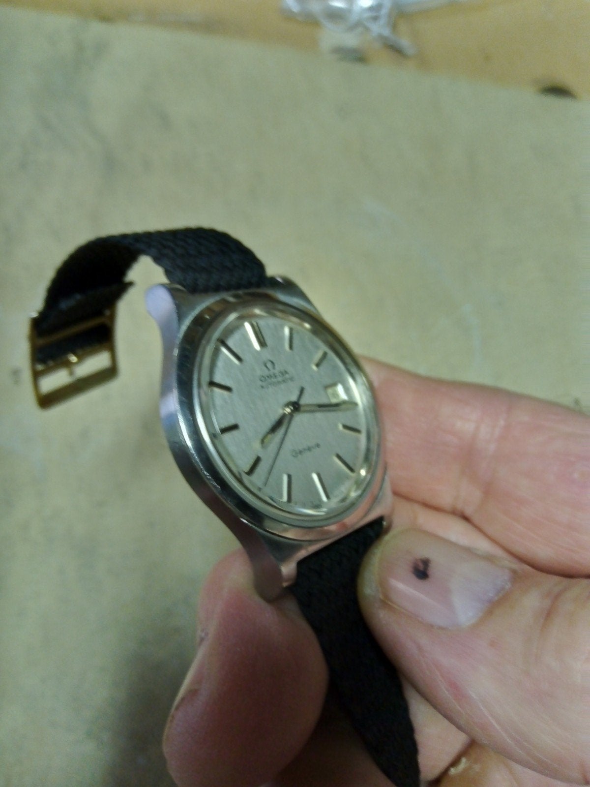 Omega Genève ref. 166.0168 1973, Ophalen, Gebruikt, Omega