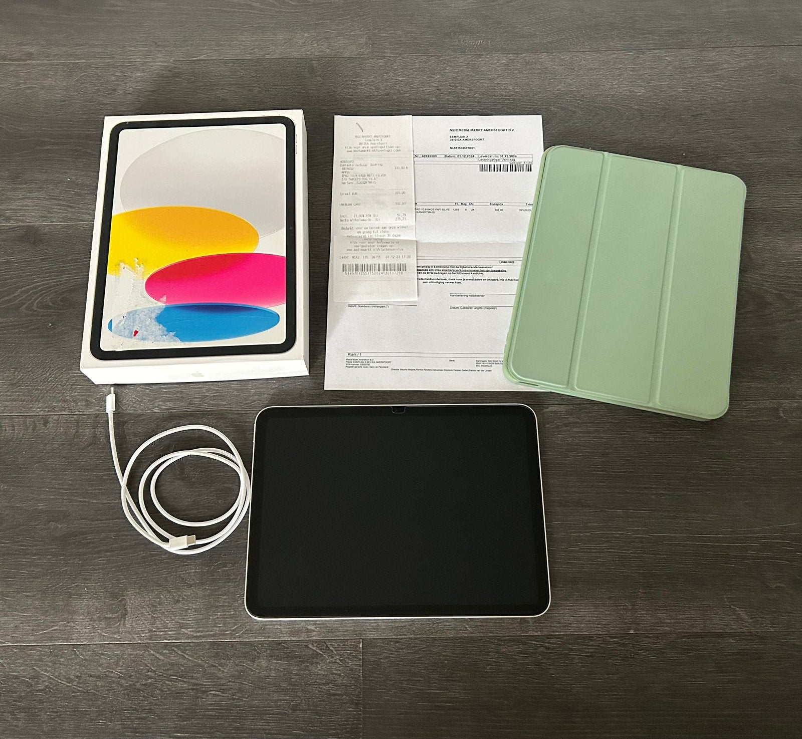 Apple Ipad 10th 2022 WI-FI 64gb silver, Apple iPad, Zo goed als nieuw, 64 GB, Zilver