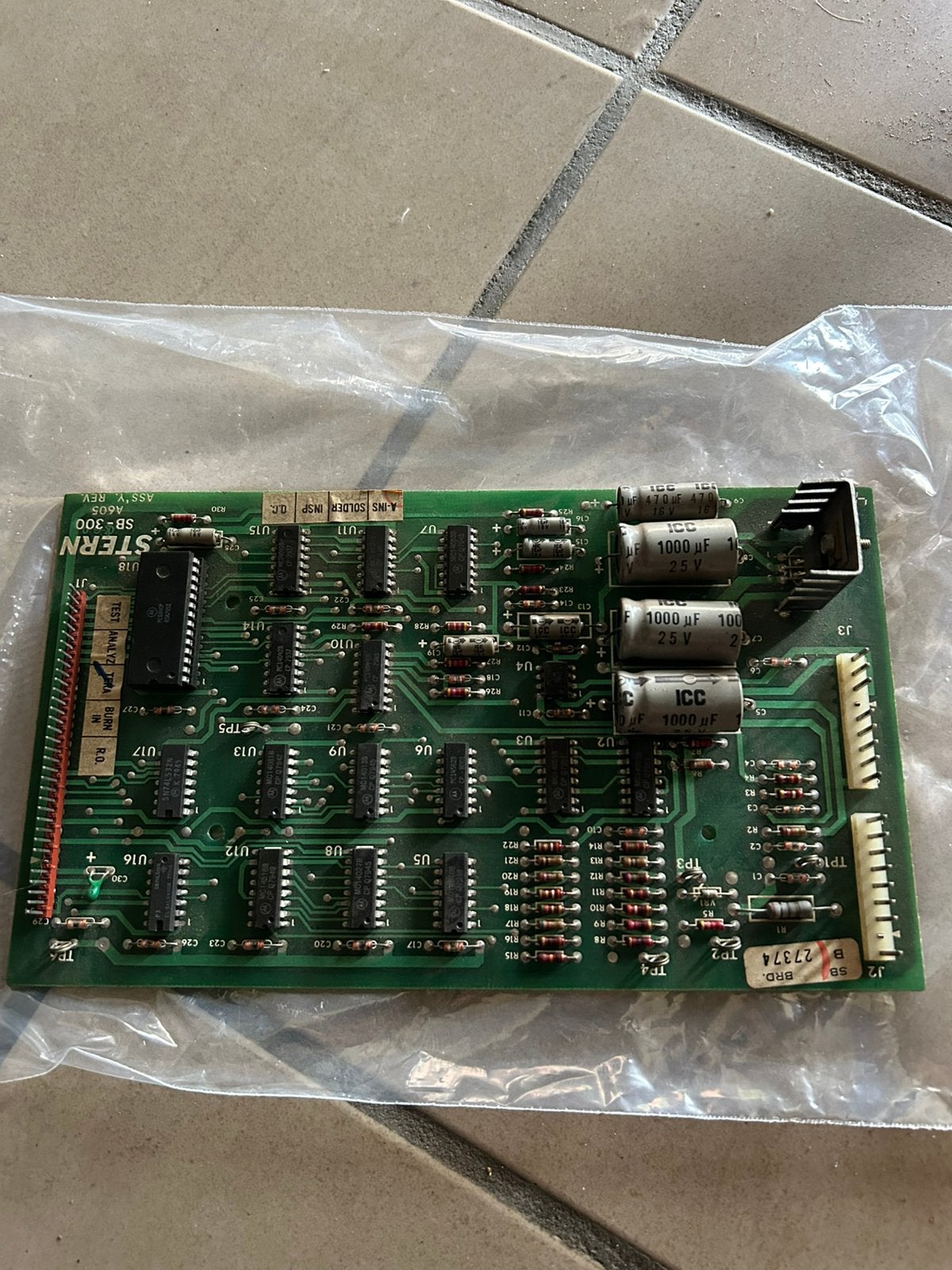 Geluid board stern bally jaren 80, Verzamelen, Gebruikt, Elektronisch, Stern, Onderdeel of Defecte kast