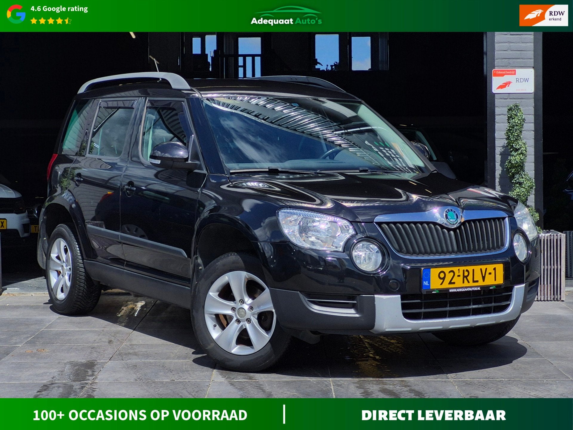 Skoda Yeti 1.2 TSI Ambition AUTOMAAT|Cruise|Trekhaak|NAP, Auto's, Skoda, Euro 5, Stof, Gebruikt, Huisgarantie