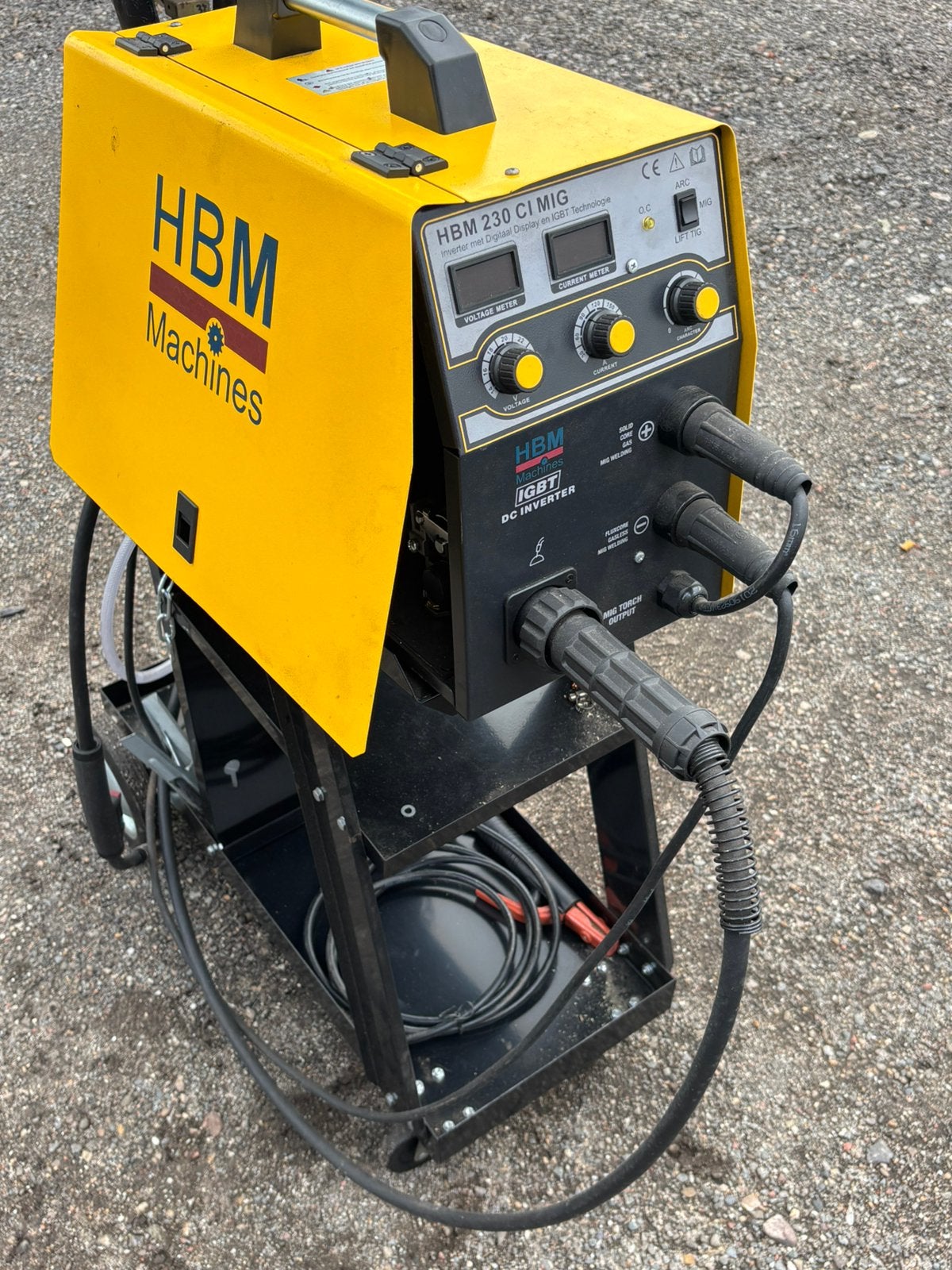 Lasapparaat hbm 230 ci, Ophalen of Verzenden, Zo goed als nieuw, 150 tot 250 ampère