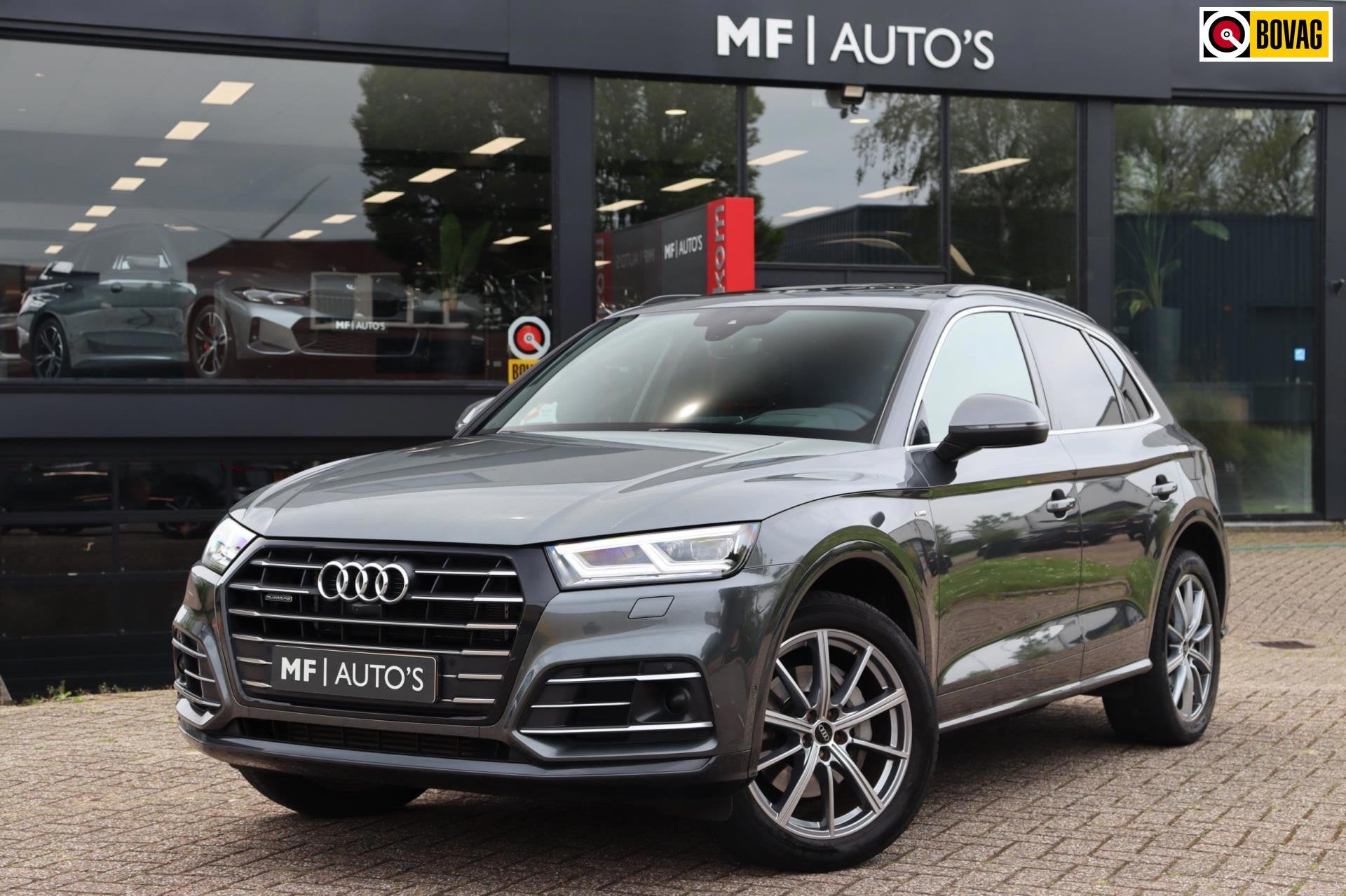 Audi Q5 55 TFSIe Quattro Competition|Pano|HUD|Matrix|B&O|ACC, Auto's, Audi, Automaat, Dealer onderhouden, Euro 6, 4 cilinders