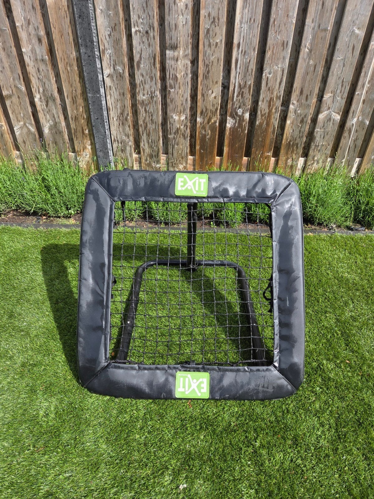 EXIT Rebounder 85x85cm - Inklapbaar & Verstelbaar, Ophalen
