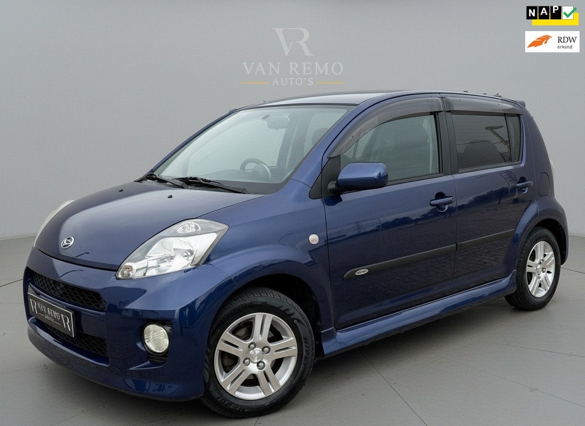 Daihatsu Sirion 2 1.3-16V SPORT AUTOMAAT|Airco|Elek.Pakket|P, Auto's, Stof, Gebruikt, 4 cilinders, Blauw