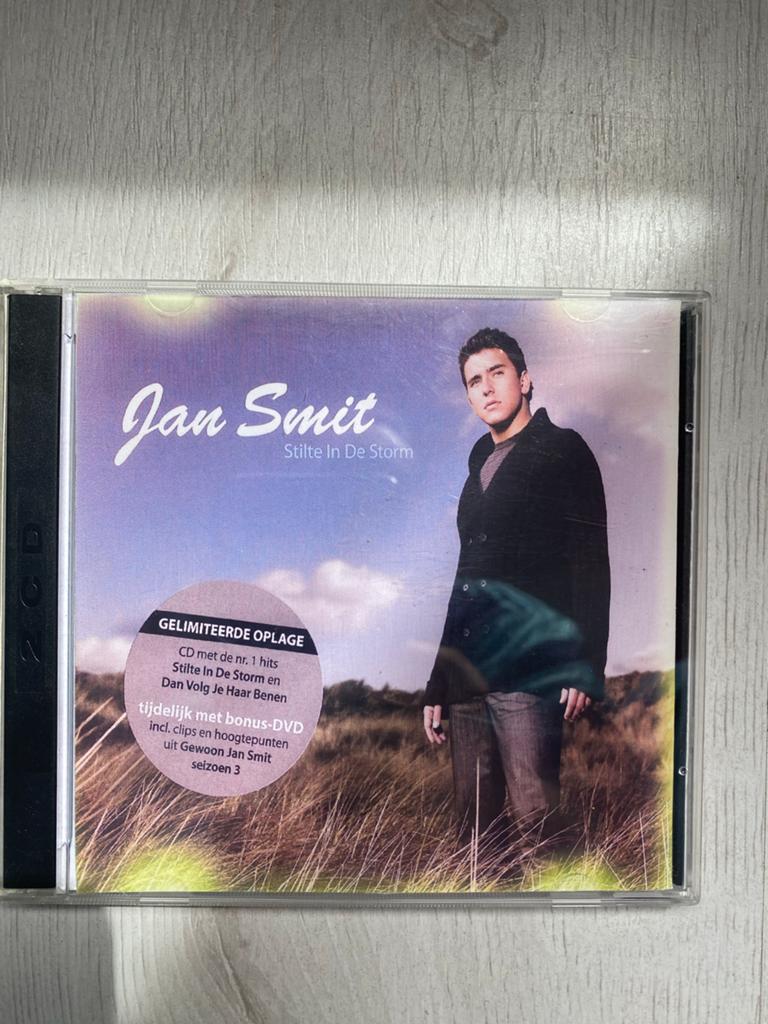 Jan Smit - Stilte In De Storm (CD + Bonus DVD), Ophalen of Verzenden, Zo goed als nieuw, Levenslied of Smartlap