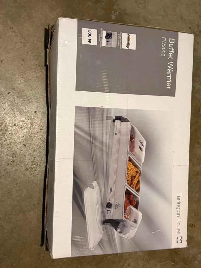 Buffet warmer, Ophalen, Zo goed als nieuw