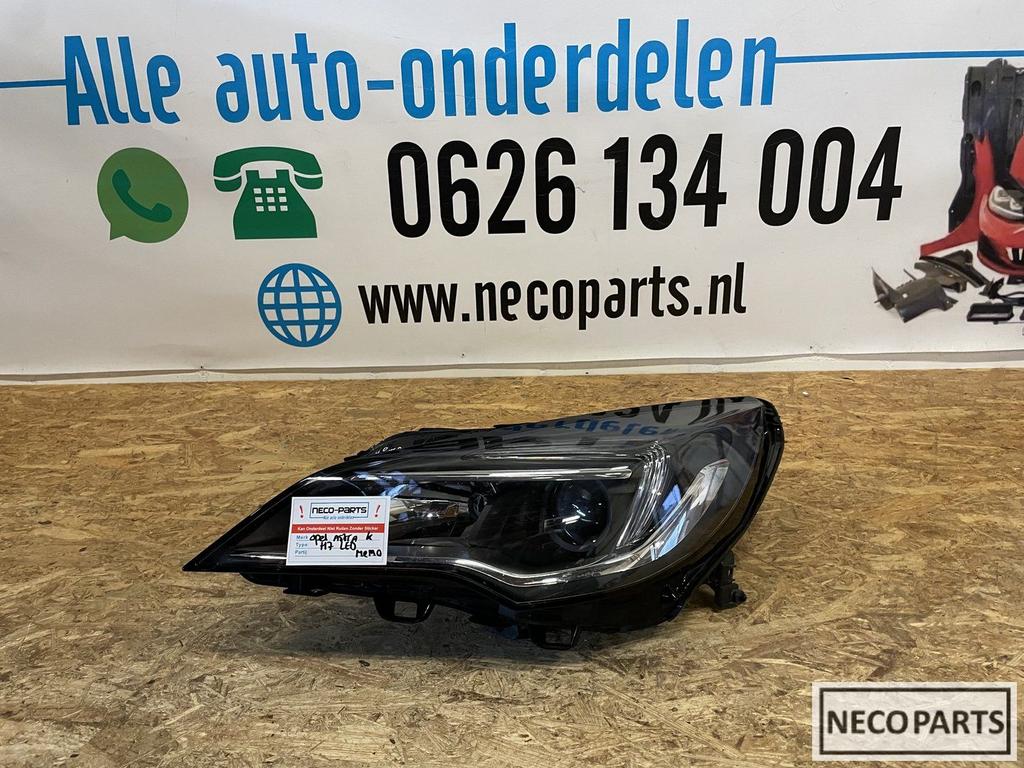 OPEL ASTRA K H7 LED KOPLAMP LINKS ORIGINEEL 39081892, Ophalen of Verzenden, Gebruikt, Opel