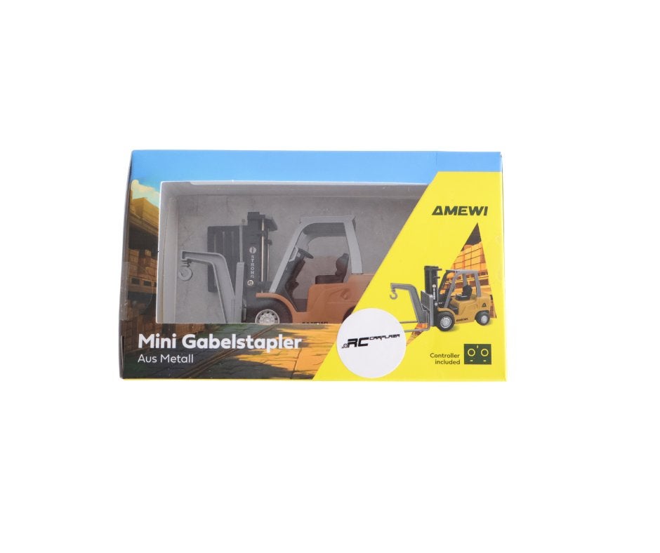 Amewi Mini Metal Forklift Truck 8-Channel 1/64 22715, Hobby en Vrije tijd, Verzenden, Nieuw, Overige schalen, Onderdeel