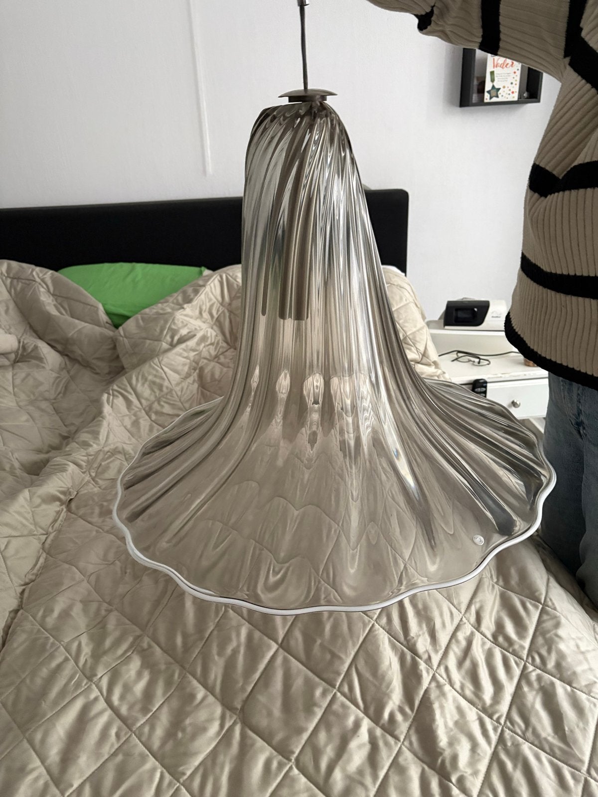 Vintage La Murrina Murano Tafellamp Jaren 70/80 Design, Ophalen, Overige typen, Gebruikt, Overige merken