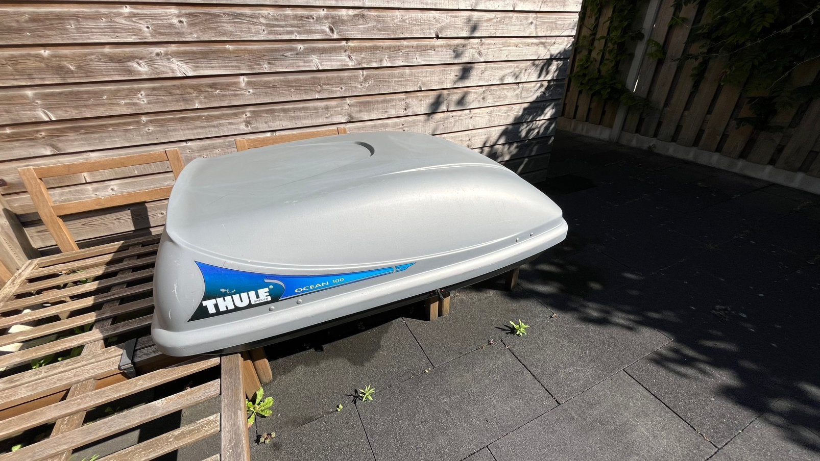 Thule dakkoffer Ocean 100 - 360L   l   Compleet, Auto diversen, Dakkoffers, Ophalen, Zo goed als nieuw