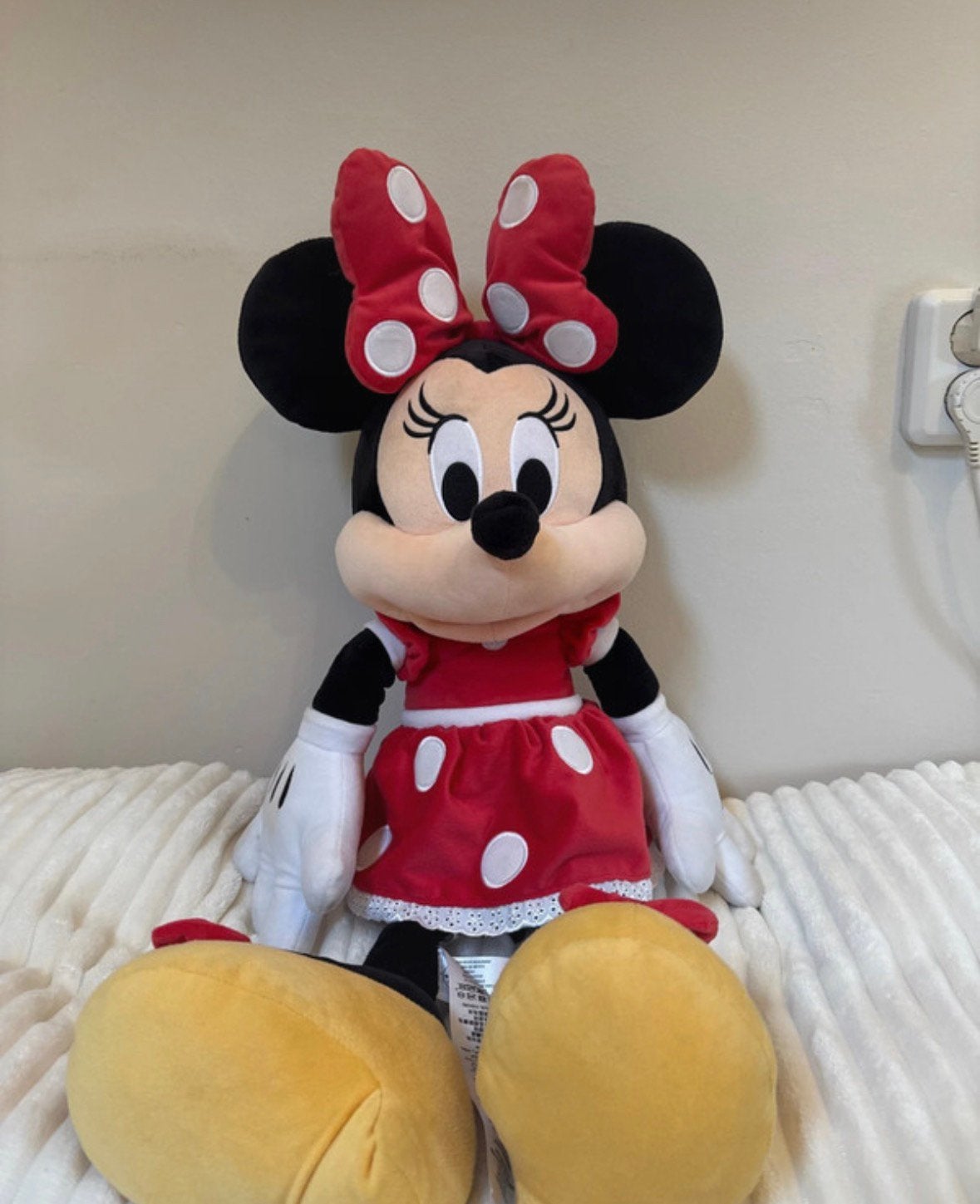 Disney minni mous knuffel, Ophalen of Verzenden, Zo goed als nieuw, Overige typen