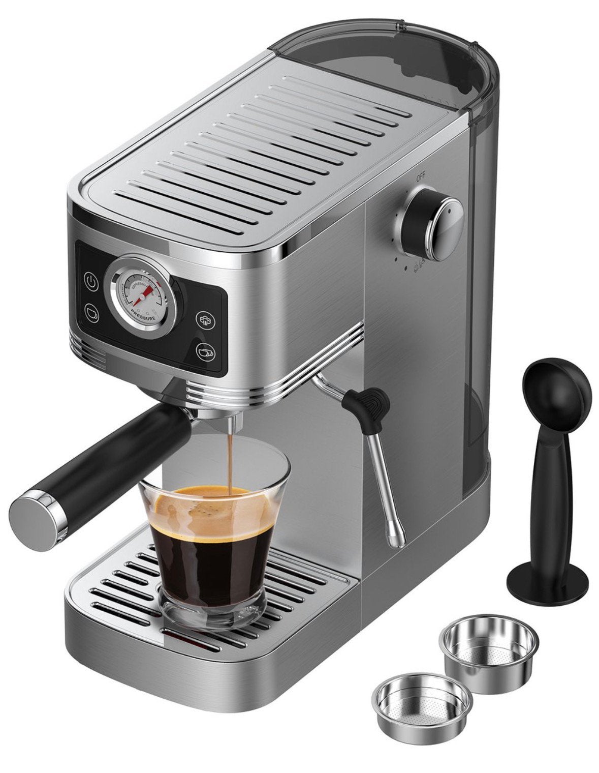 AIMASON CM1660 Halfautomatische Espressomachine, Ophalen of Verzenden, Nieuw, Espresso apparaat