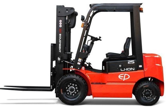 Heftruck  EFL252 slechts 35uur gebruikt als nieuw!, EP equipment, Heftruck, Ophalen of Verzenden, Elektrisch
