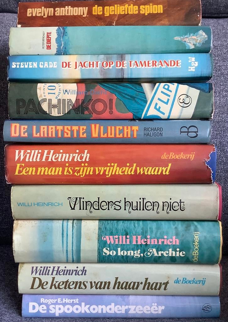 10 boeken (gebonden, met stofomslag), Boeken, Ophalen of Verzenden, Gelezen, Verschillende onderwerpen