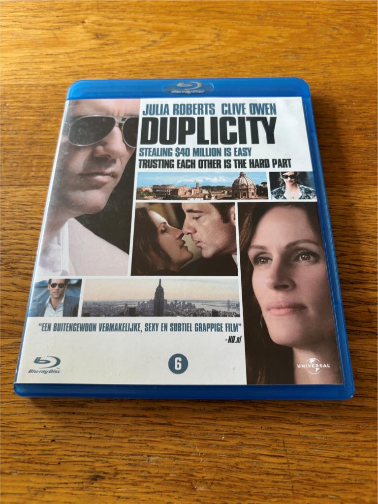 Blu-ray Duplicity - NL-Uitgave, Ophalen of Verzenden, Gebruikt, Actie