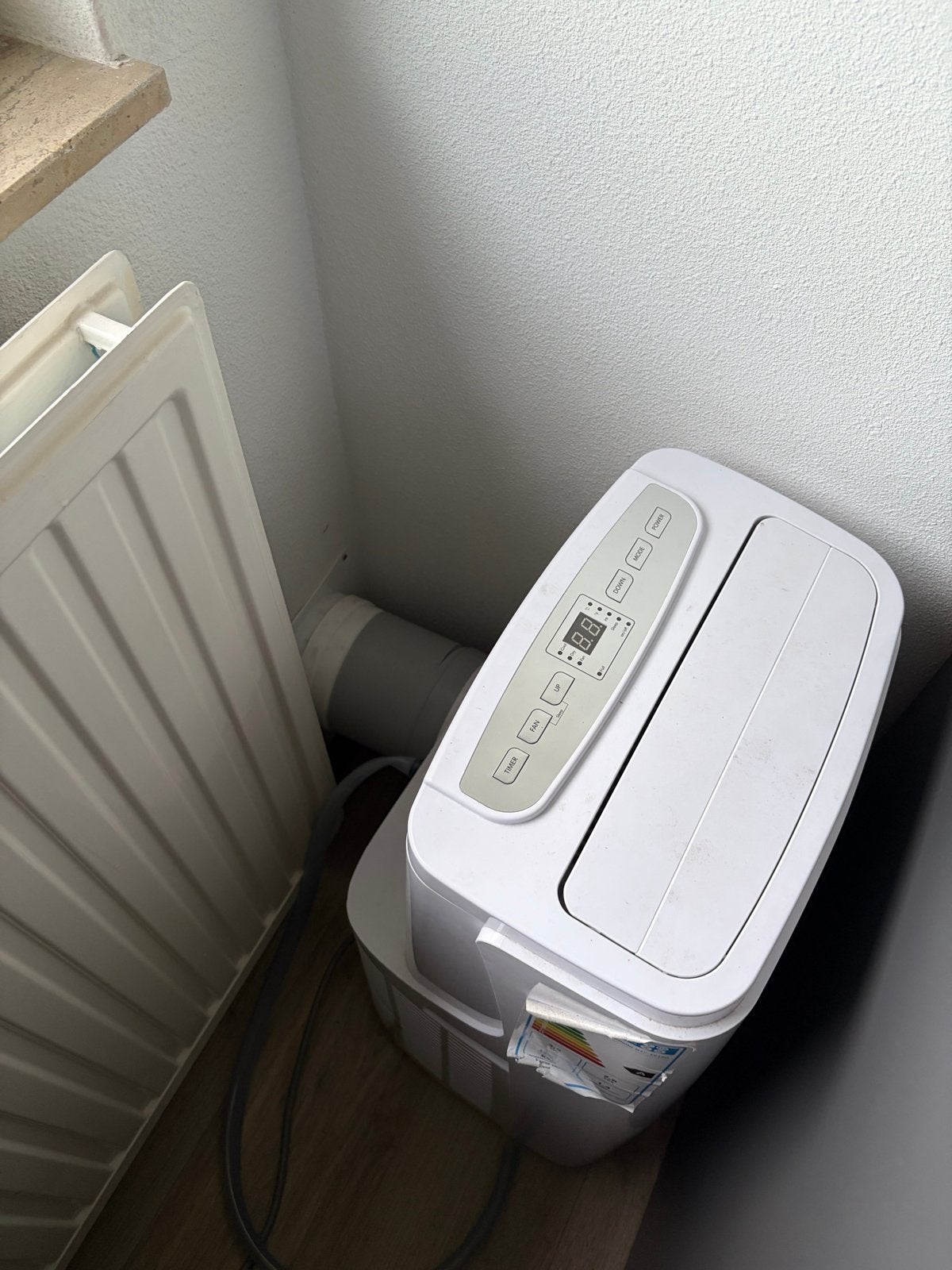 Diamant Mobiele Airco met Afstandsbediening, Ophalen, Gebruikt, Minder dan 60 m³, 3 snelheden of meer