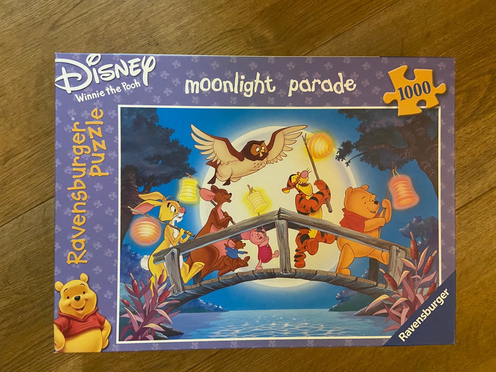 Puzzel Disney, Winnie the Pooh, 1000 stukjes, Ophalen of Verzenden, 500 t/m 1500 stukjes, Zo goed als nieuw