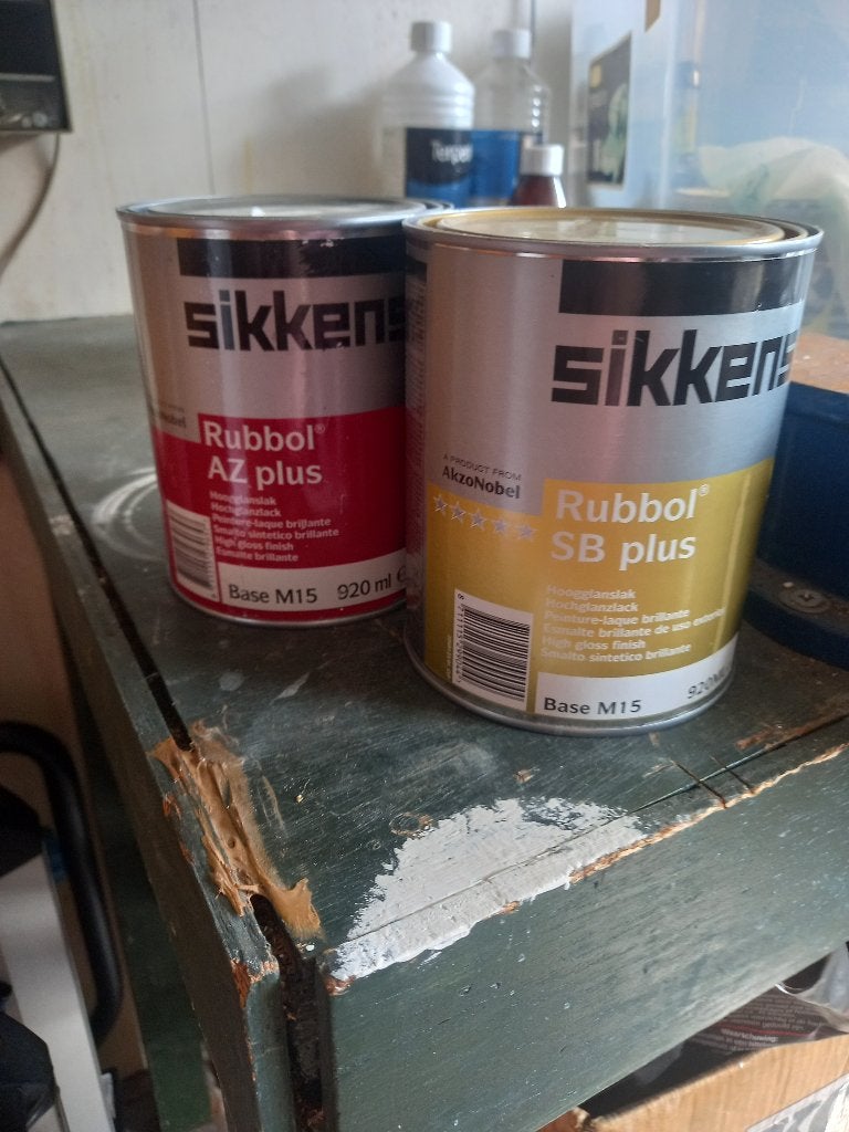 Sikkens verf E8.35.65, Ophalen, Geel, Nieuw, Verf