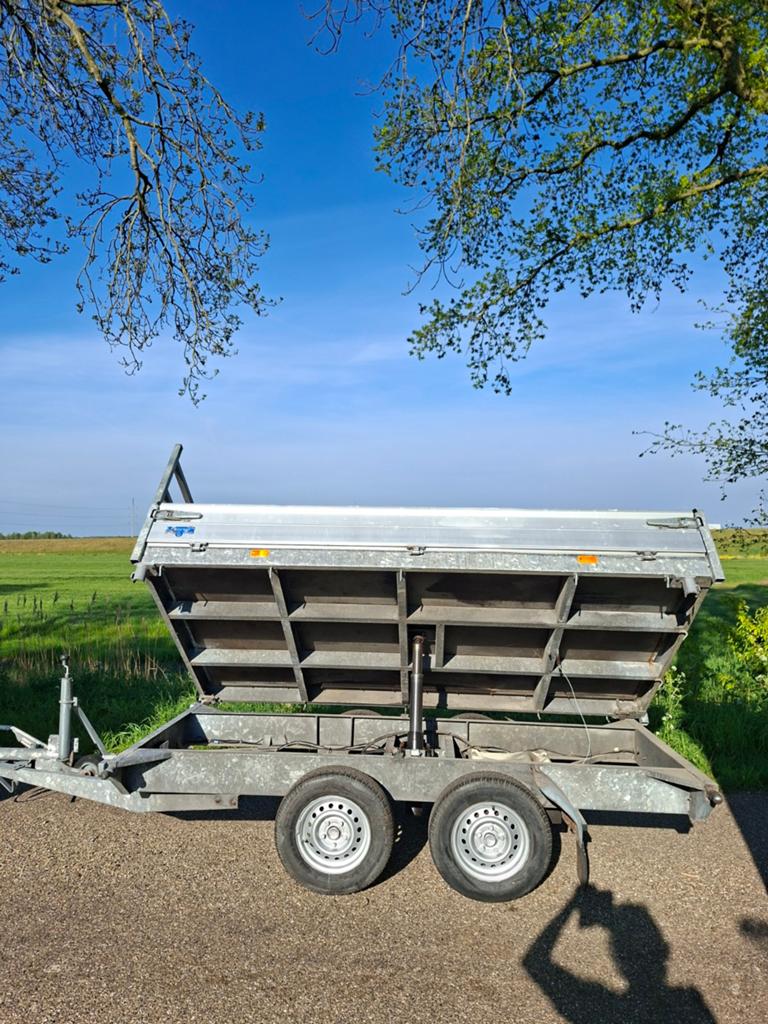 Zeer nette Hapert 3-zijdige elektrisch  kipper kieper, Ophalen, Nieuw