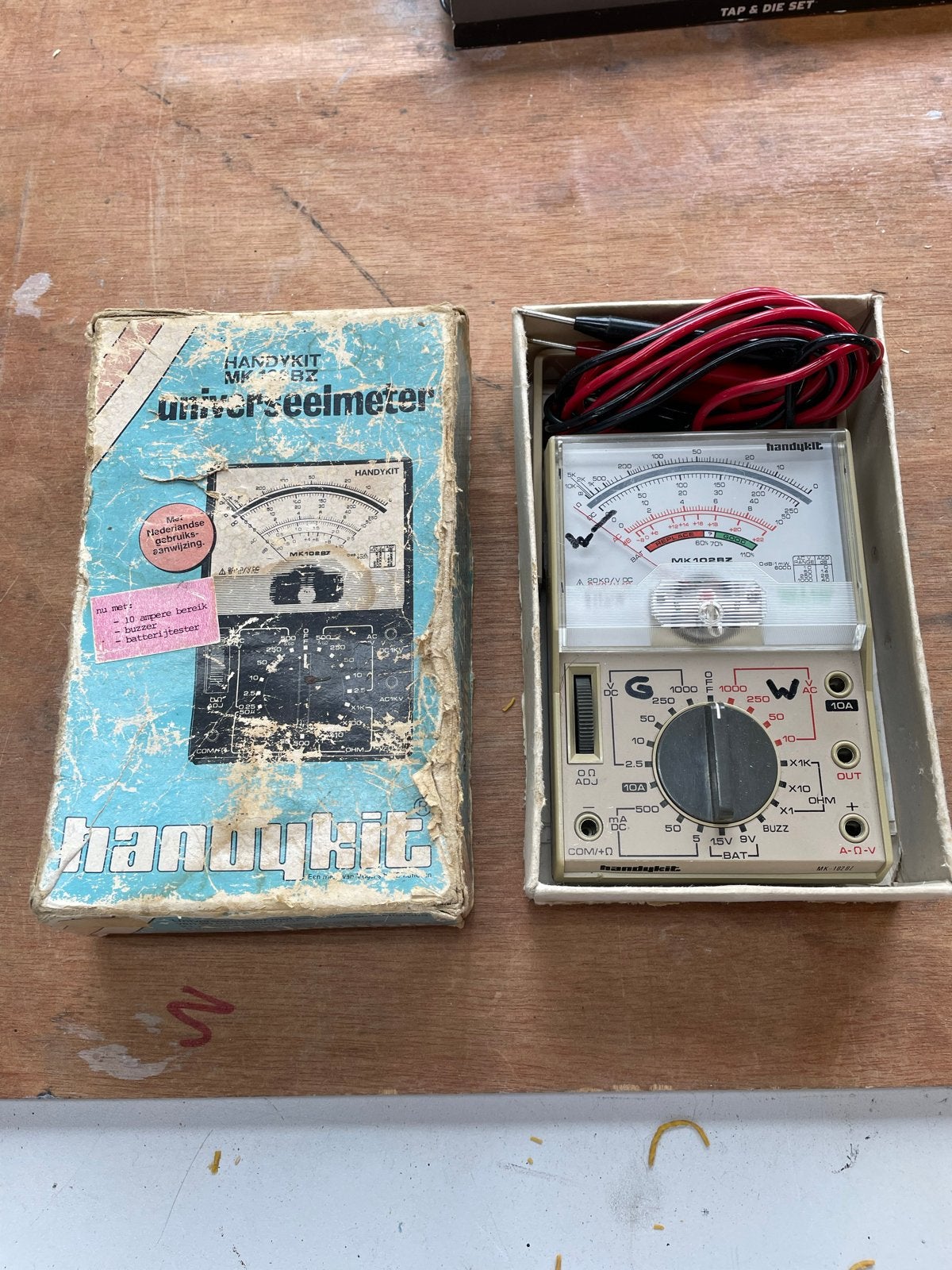Handykit MK 102 BZ Universeelmeter - Vintage Multimeter, Verzenden, Gebruikt, Multimeter