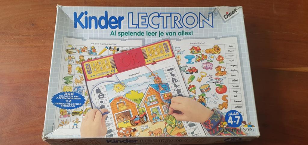 Kinder Lectron Educatief Spel - Al spelende leer je alles!, Ophalen of Verzenden, Gebruikt, Elektronica, Met licht